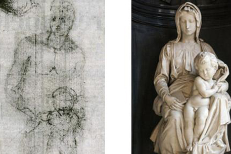 Микеланджело слепил статую Мадонны с мужчины