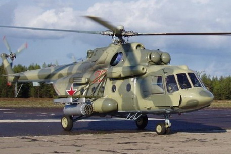 Захваченный в Судане российский вертолет вернулся на базу