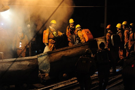 В Китае шахтера спасли после 11 суток пребывания под землей