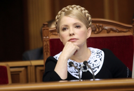 Тимошенко проигнорировала вопрос журналиста 5 канала
