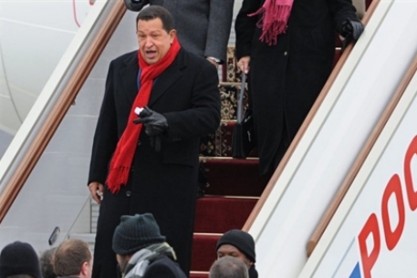 Чавес спровоцировал огромный затор в Москве 