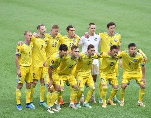 Фоторепортаж с матча отбора на ЧМ. Как Казахстан вырвал ничью у Украины ?>