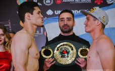 Фоторепортаж со взвешивания участников вечера бокса с чемпионским боем Елеусинова