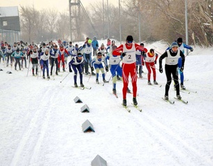 Чемпионат  по лыжным гонкам среди спортивных школ Казахстана