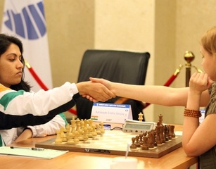 Фоторепортаж восьмого игрового дня командного ЧМ по шахматам