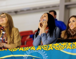 Репортаж с матча юношеского чемпионата мира между Казахстаном и Польшей