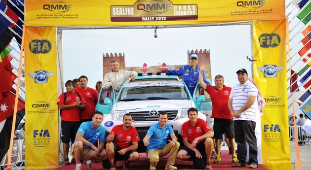 Казахстанский экипаж на ралли-рейде Sealine Cross Country Rally