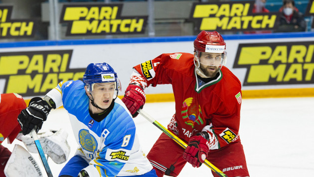 Видео голов, или как вторая сборная Казахстана по хоккею одержала волевую победу над Беларусью в выставочном матче