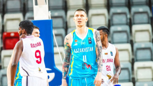 Сборная Казахстана по баскетболу одержала разгромную победу в матче отбора на Кубок Азии