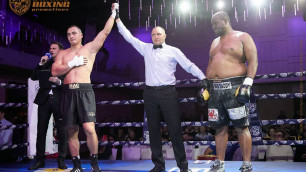 Казахстанский супертяж Жан Кособуцкий нокаутировал "Годзиллу" и завоевал пояс от WBA