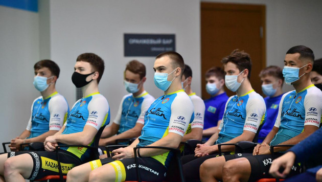 В Нур-Султане презентована команда по велоспорту на треке Nur Sultan Cycling Team
