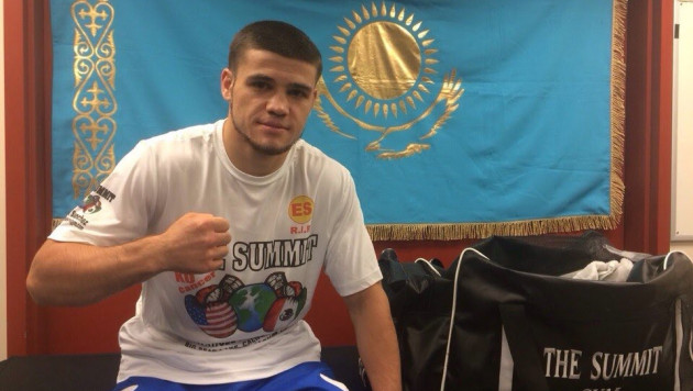 Казахстанский боксер из Golden Boy пригрозил сопернику перед титульным боем