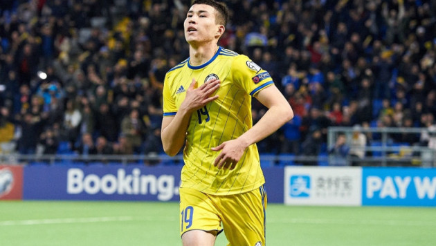 Назван лучший футболист Казахстана на сегодняшний момент