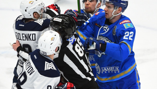 Эксперт назвал победителя пятого матча плей-офф КХЛ "Металлург" - "Барыс"