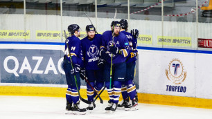 Определились полуфинальные пары плей-офф чемпионата Казахстана по хоккею