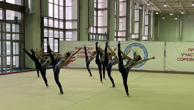 Дети из Жанаозена стали призерами Кубка РК по эстетической гимнастике