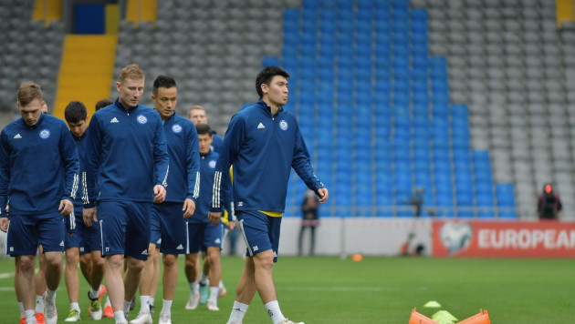 Футболисты сборной Казахстана провели открытую тренировку за день до матча с Францией