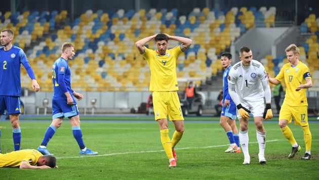 В Украине назвали "чистым позором" ничью с Казахстаном в матче отбора ЧМ-2022