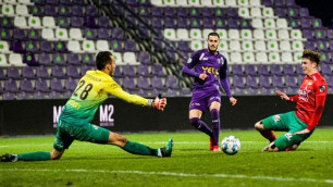 Клуб Вороговского пропустил два гола за четыре минуты и проиграл 14-й матч в чемпионате Бельгии