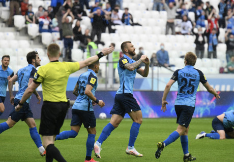 Видео первого гола Алексея Щеткина в российской премьер-лиге