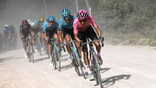 Капитан "Астаны" поднялся на второе место генеральной классификации "Джиро д'Италия"