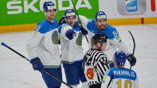 Казахстан обновил рекорд на ЧМ по хоккею: обыграли чемпионов мира и идут в зоне плей-офф