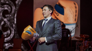 Перчатки Геннадия Головкина продали за 55 миллионов тенге на аукционе в Алматы