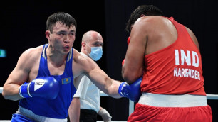 AIBA восхитилась нокдауном от капитана сборной Казахстана на пути в финал ЧА по боксу