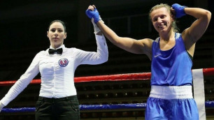 Казахстанка нокаутировала в первом раунде соперницу и стала чемпионкой Азии по боксу
