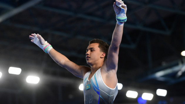 Казахстанец завоевал "золото" на этапе Кубка мира по спортивной гимнастике