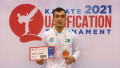 Казахстанский каратист завоевал лицензию на Олимпиаду в Токио