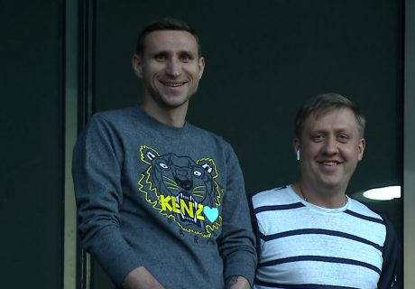 Дмитрий Шомко (слева). Фото: kazfootball.kz©