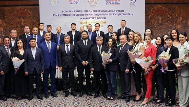 Премии и не только. Федерация наградила победителей и призеров чемпионата Азии по боксу от Казахстана