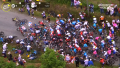 Болельщик стал причиной массового завала среди гонщиков на первом этапе "Тур де Франс"
