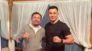 Кункабаев рассказал о знакомстве с Головкиным и высказался о третьем бое с "Канело"