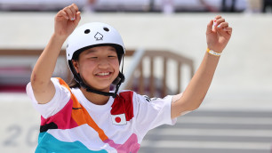 13-летняя японка завоевала "золото" Олимпиады-2020