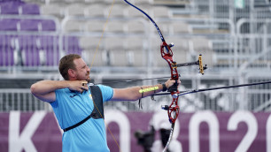 Казахстанский лучник Ганькин не смог выйти в 1/8 финала Олимпийских игр