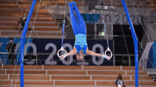 Казахстанский гимнаст провалил первый финал на Олимпиаде-2020 в Токио. Еще есть два