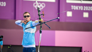 Казахстанский лучник Ильфат Абдуллин вышел в 1/8 финала на Олимпиаде-2020