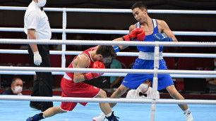 Казахстанского боксера сравнили с Брюсом Ли после победы с нокдауном на Олимпиаде в Токио
