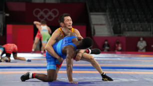 Казахстанский борец-вольник стартовал с победы на Олимпиаде-2020