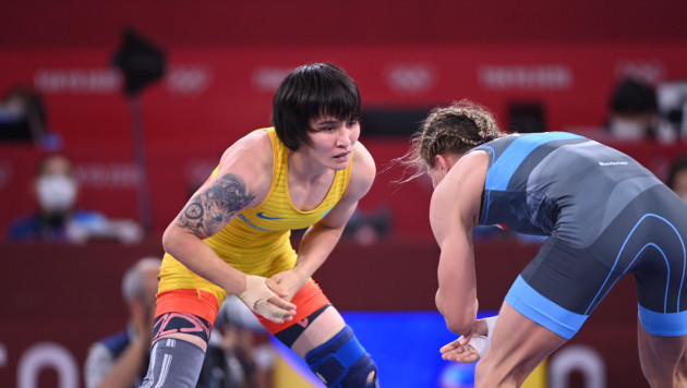 Четырехкратная чемпионка Азии по борьбе из Казахстана проиграла на старте Олимпиады-2020