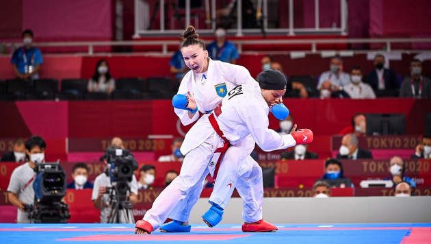 Казахстанская каратистка не смогла выйти в полуфинал Олимпиады-2020 в Токио