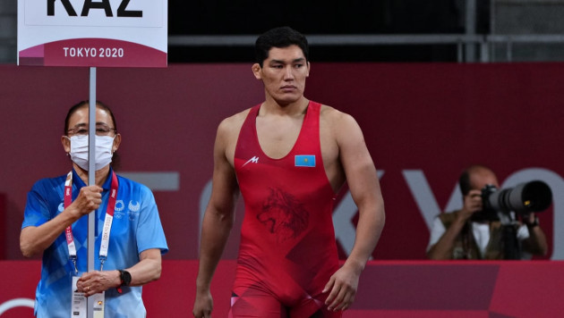 Казахстанский борец-вольник проиграл схватку за выход в полуфинал Олимпиады
