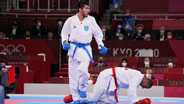 Казахстанский каратист стартовал с ничьей против чемпиона мира на Олимпиаде