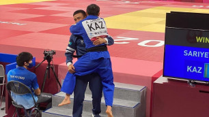 Казахстанский дзюдоист Ануар Сариев завоевал серебро на Паралимпиаде-2020