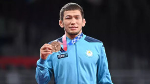 Призер Олимпиады-2020 из Казахстана показал, как его с размахом встретили на родине