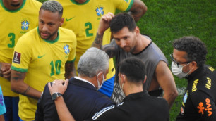 Матч отбора на ЧМ-2022 Бразилия - Аргентина обернулся грандиозным скандалом. Подробности