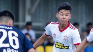 15-летний казахстанский футболист забил гол и установил рекорд