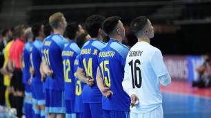 Прямая трансляция матча сборной Казахстана за первое место в группе ЧМ по футзалу